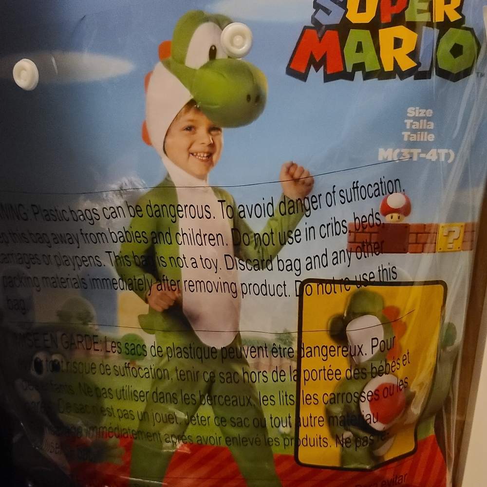 3T-4T Yoshi Costume